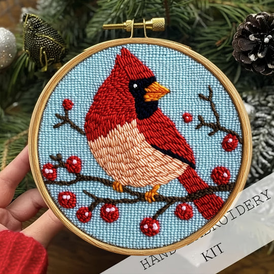 Tier-Motiv Stickerei Set