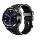 Farbe: Schwarz Silikon Armband