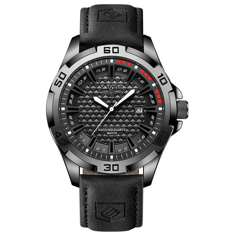 Herrenuhr mit grosser Zifferblatt