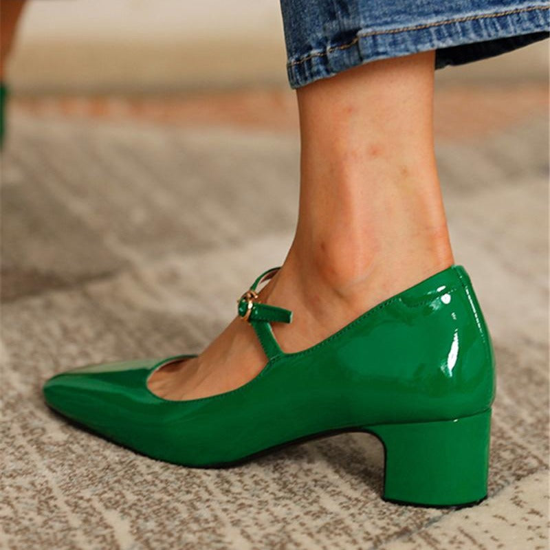 Elegante Mid-Heel Pumps mit eckiger Kappe – Bild 1 | LuxeStyle