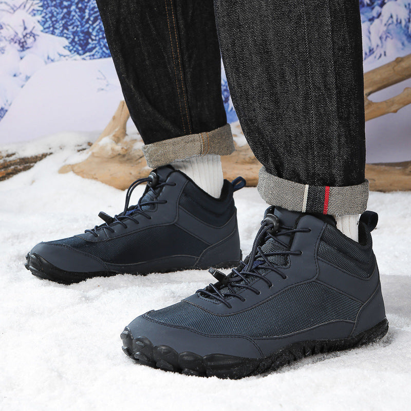 Fleecegefütterte wasserdichte High-Top Sneaker – Bild 6 | LuxeStyle