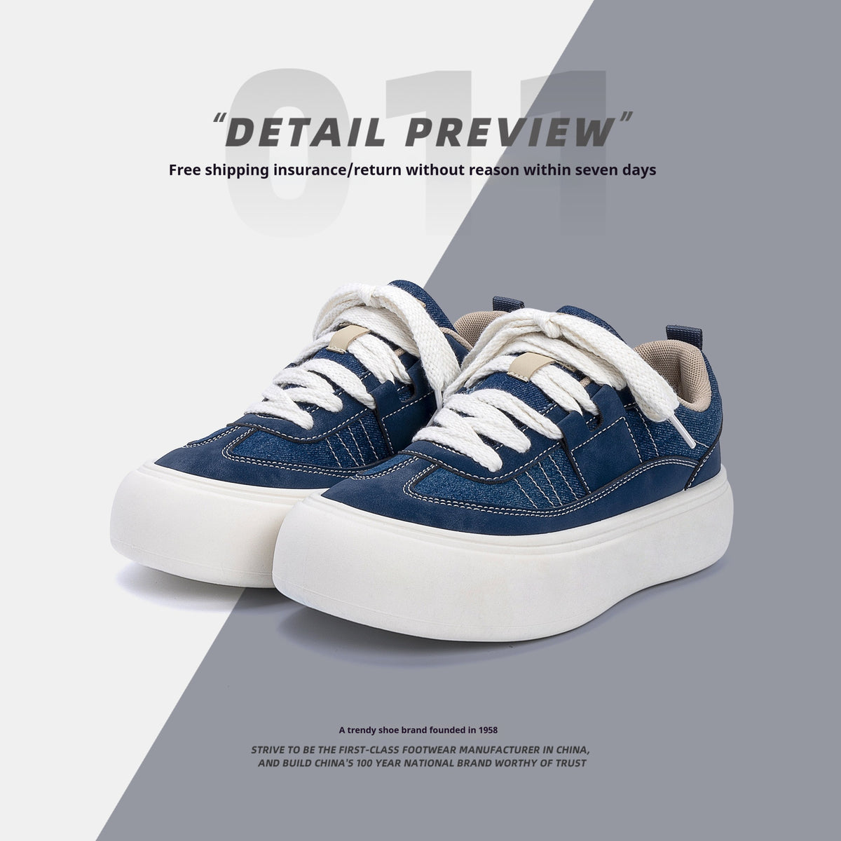 Langlebige Plattform-Sneaker – Bild 8 | LuxeStyle