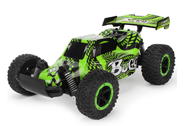 High-Speed RC Drift Car, 1:18, blau/gelb