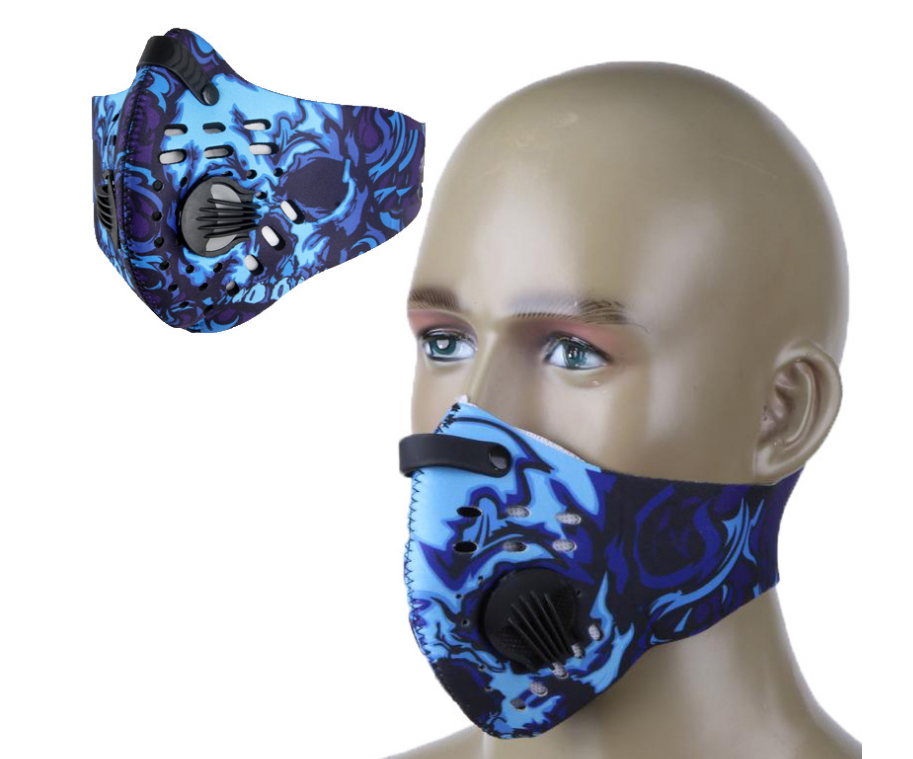 Atmungsaktive Maske für Sport