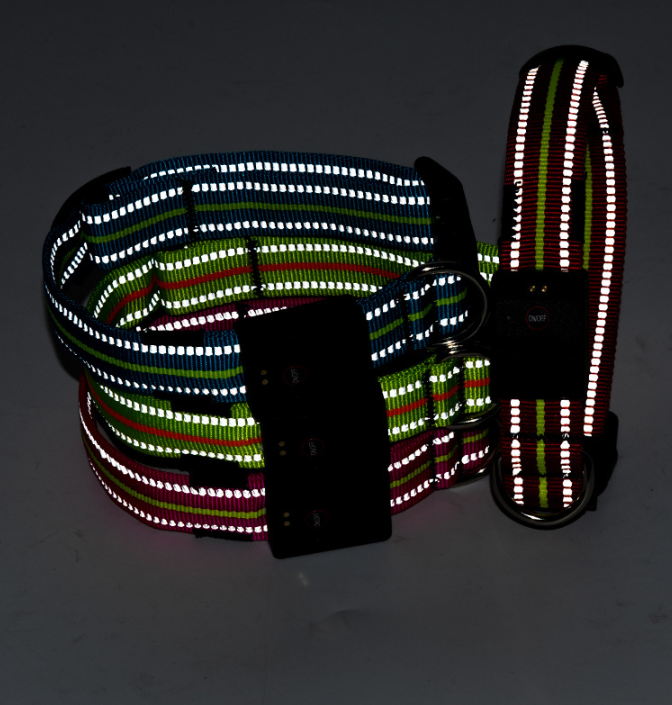 Leuchthalsband wasserdicht, USB-Ladefunktion – Bild 9 | LuxeStyle