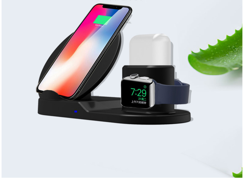3-in-1 Kabelloses Ladegerät für Apple Geräte