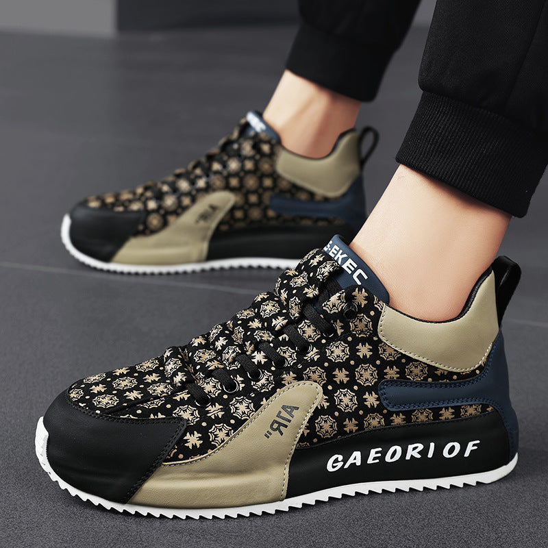 Freizeitschuhe mit Blumenmuster für Herren – Bild 5 | LuxeStyle