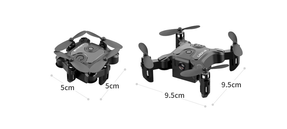 Mini-Falt-Drohne mit HD-Kamera