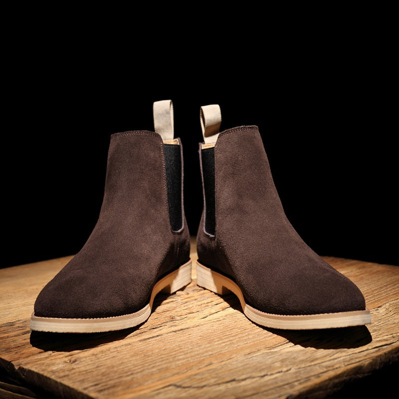 Chelsea Boots Wildleder High-Top