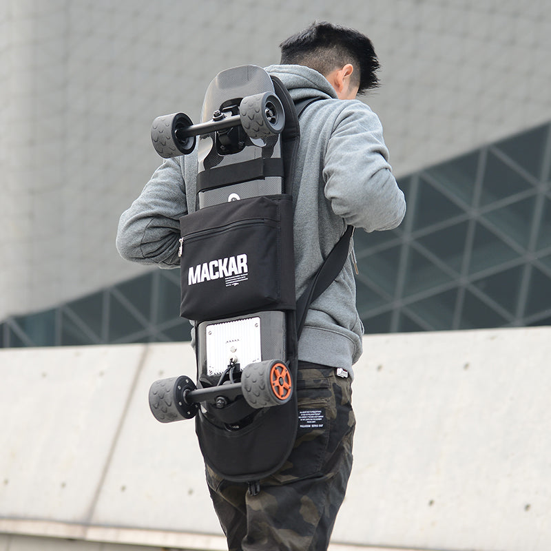 Skateboard-Rucksack mit Doppelträger – Bild 2 | LuxeStyle