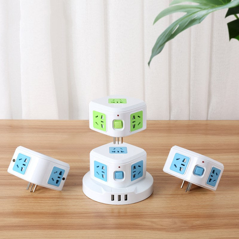 Miaojie Magic Cube USB Steckdosenadapter