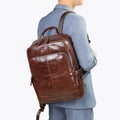 Business Rucksack aus echtem Leder | LuxeStyle