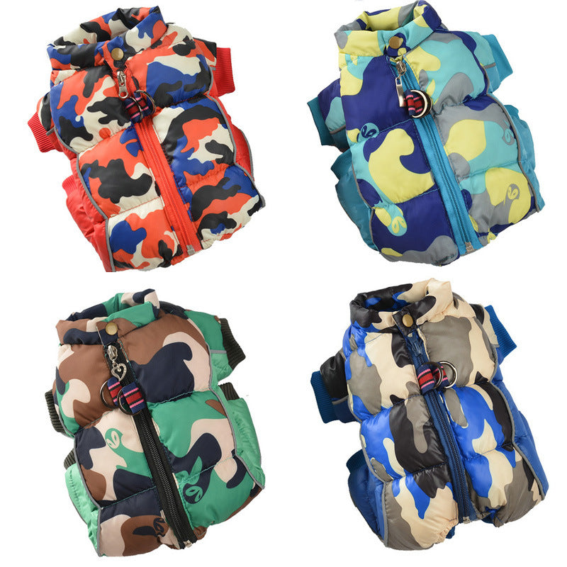 Warme, wasserdichte Winterjacke für kleine Hunde