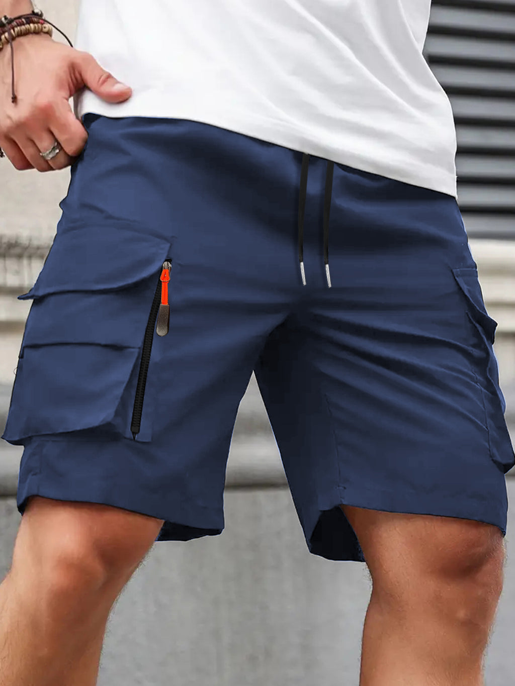 Leichte Cargo-Shorts