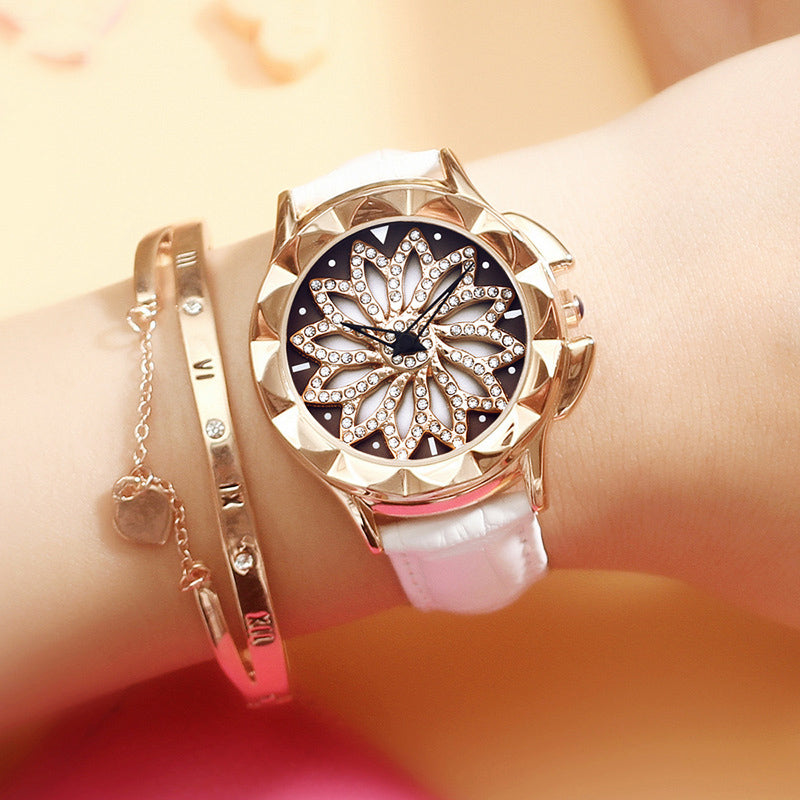Damen-Armbanduhr mit Strass | LuxeStyle