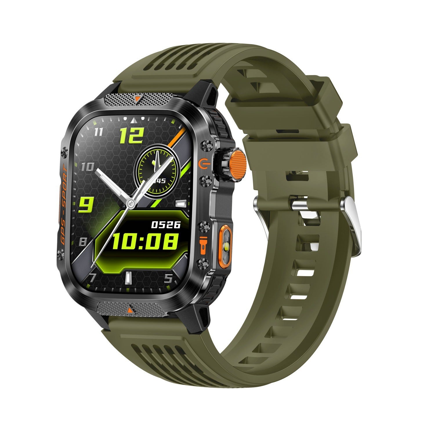 Outdoor-Sportuhr mit GPS und Bluetooth-Telefonie