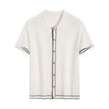 Cardigan mit Kontrastkragen im Old Money Stil – Bild 7 | LuxeStyle