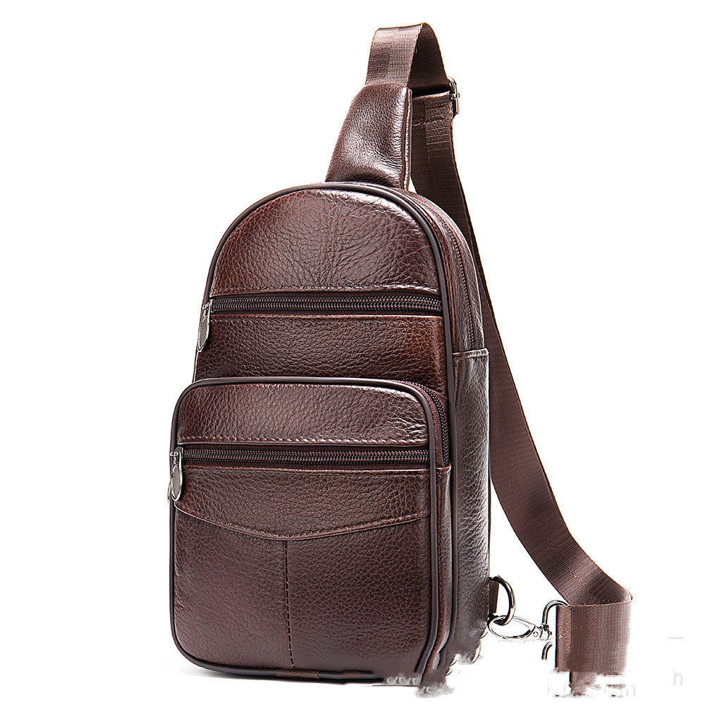 Reiserucksack Herren PU-Leder 28x8x18 cm – Bild 5 | LuxeStyle