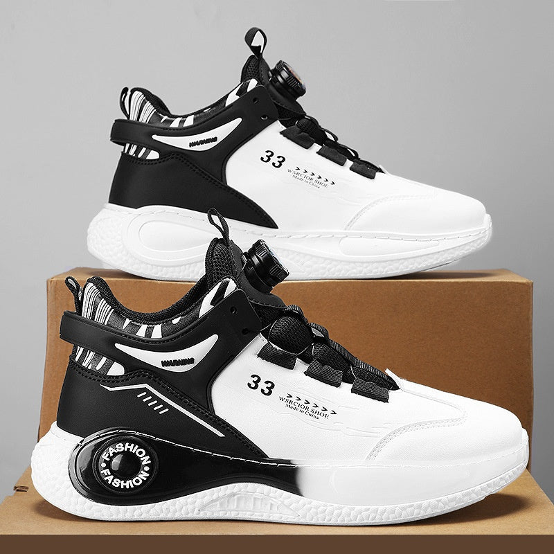 Sportliche Herren-Sneaker mit Drehverschluss