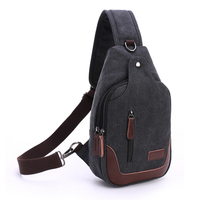 Herren Umhängetasche aus Canvas – Bild 8 | LuxeStyle