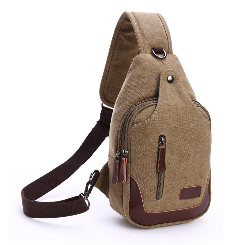 Herren Umhängetasche aus Canvas – Bild 6 | LuxeStyle