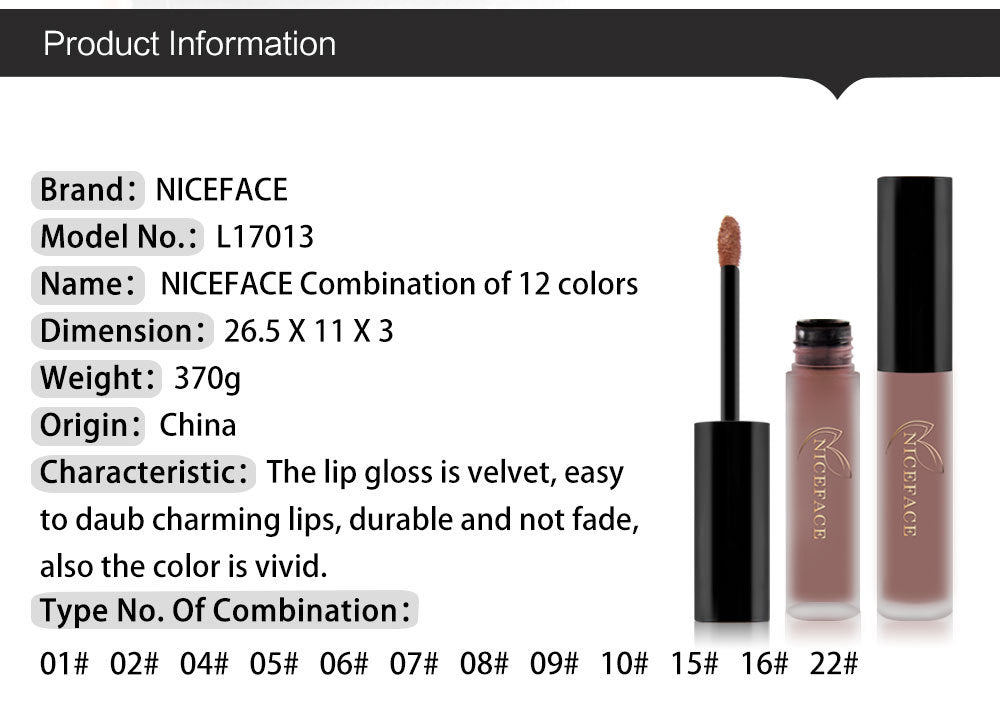 12-teiliges Lipgloss-Set – Bild 7 | LuxeStyle