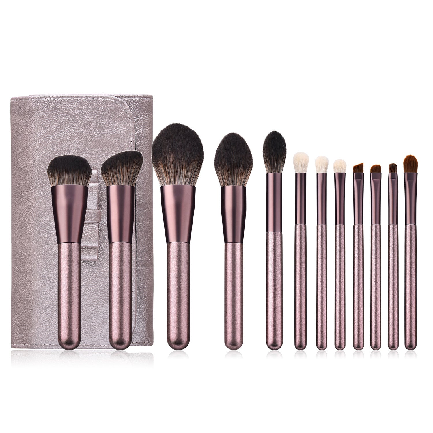 12er-Set Make-up Pinsel 'Small Grape'
