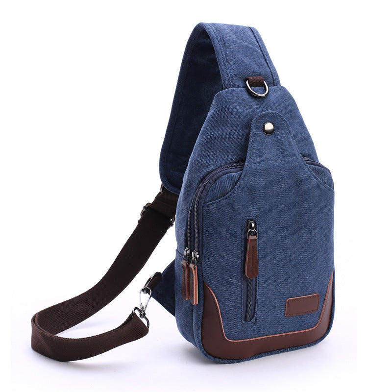 Herren Umhängetasche aus Canvas – Bild 2 | LuxeStyle