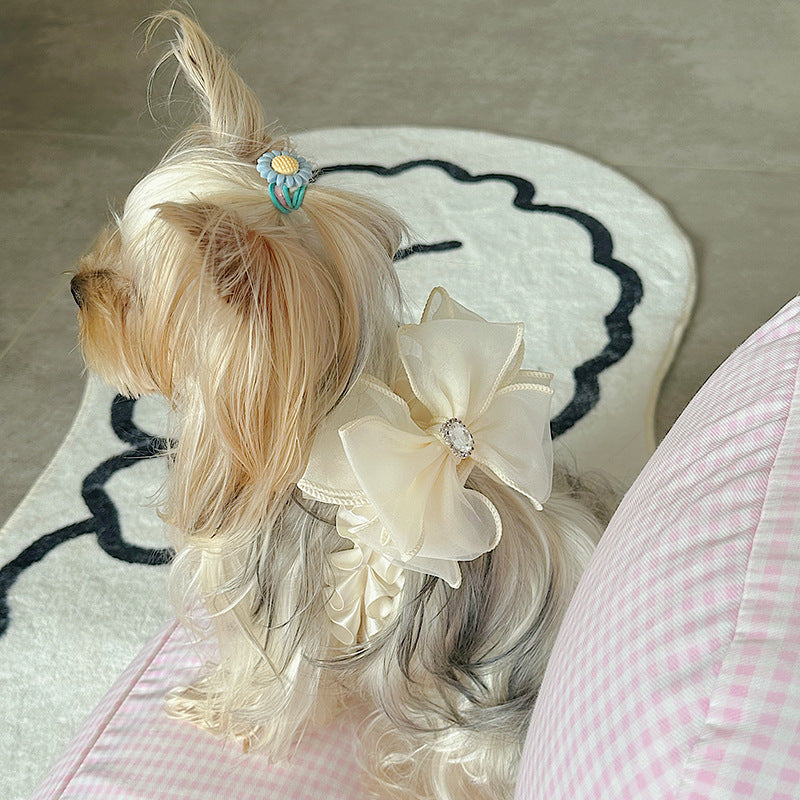 Hundegeschirr mit Leine und Fliege – Bild 3 | LuxeStyle