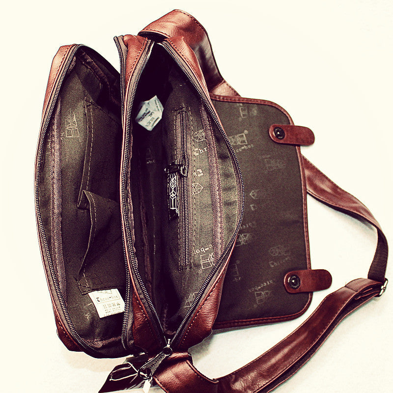 Retro-Herren-Umhängetasche – Bild 2 | LuxeStyle