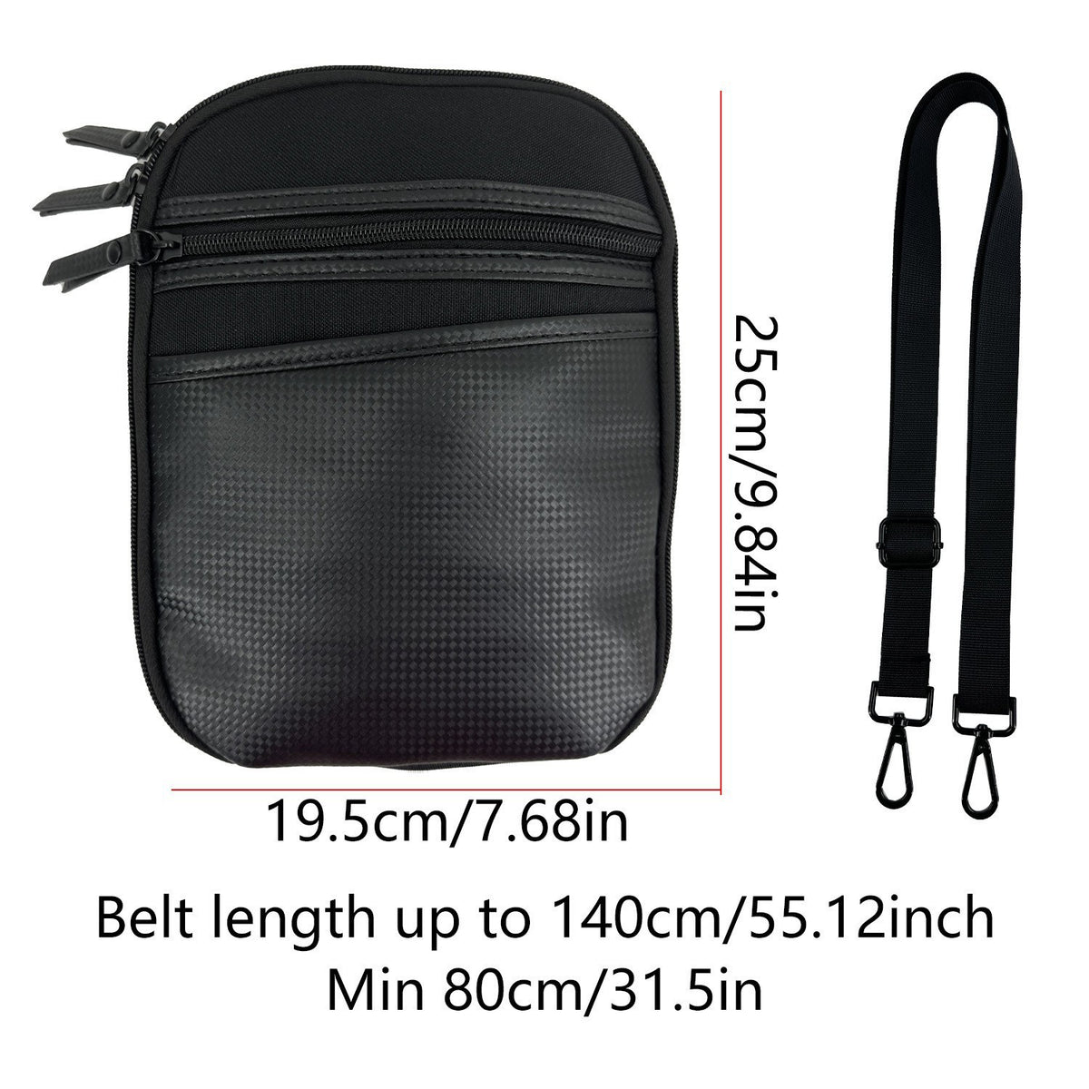 Männer-Tasche mit Schnellverschluss