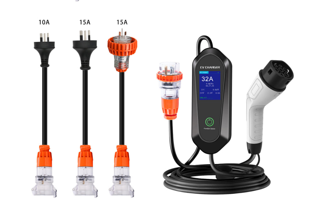 EV Ladebox mit Fahrzeug- und Haushaltsanschluss