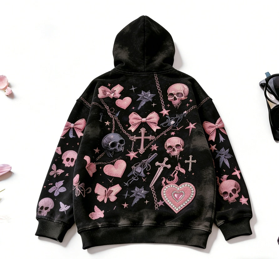Vielseitiges Kapuzen-Sweatshirt für Damen