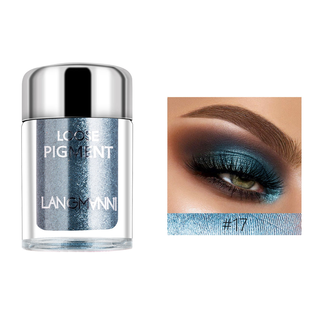 Perlglänzendes Lidschatten-Set mit Diamantglitzer – Bild 15 | LuxeStyle