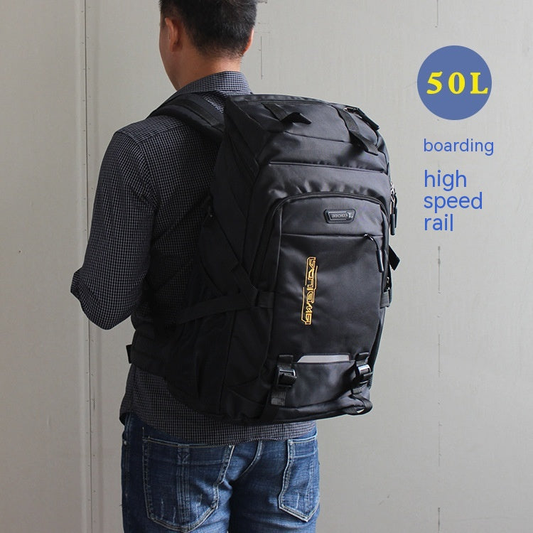 Reise-Rucksack, 50L, wasserabweisend – Bild 4 | LuxeStyle