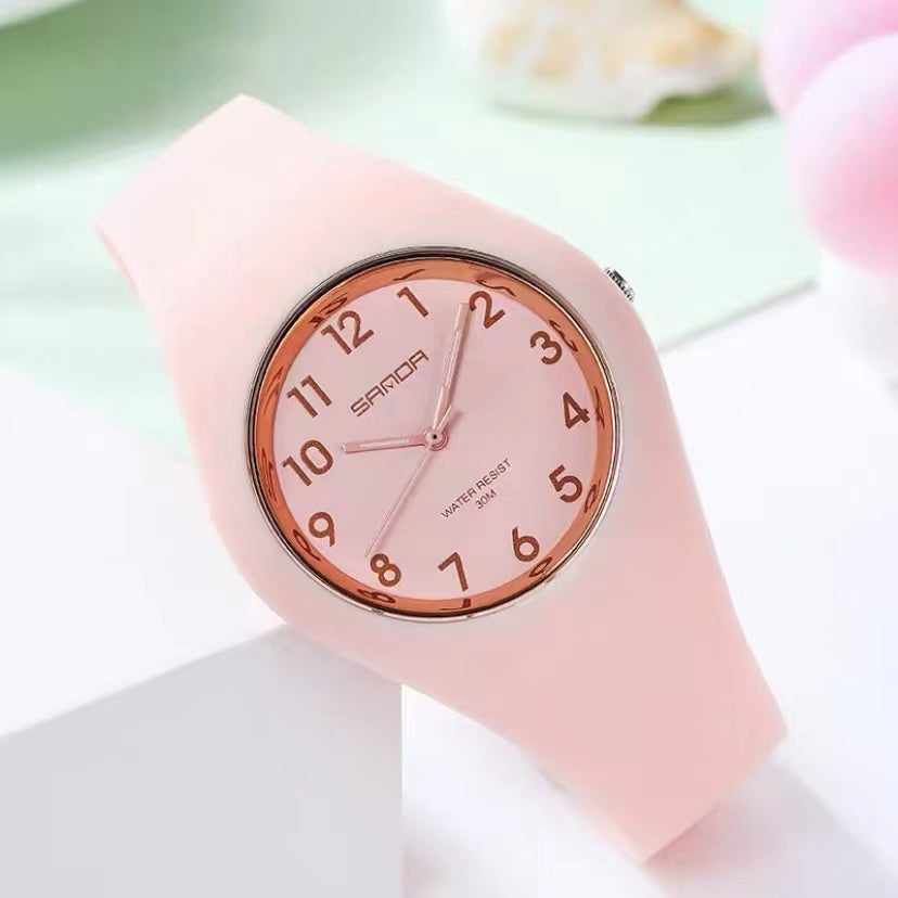 Simple Temperament Jelly Color Silikonuhr – Bild 6 | LuxeStyle