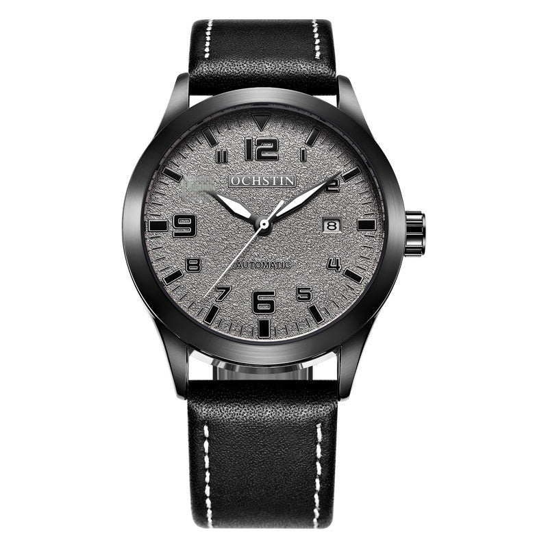 Retro Lederuhr
