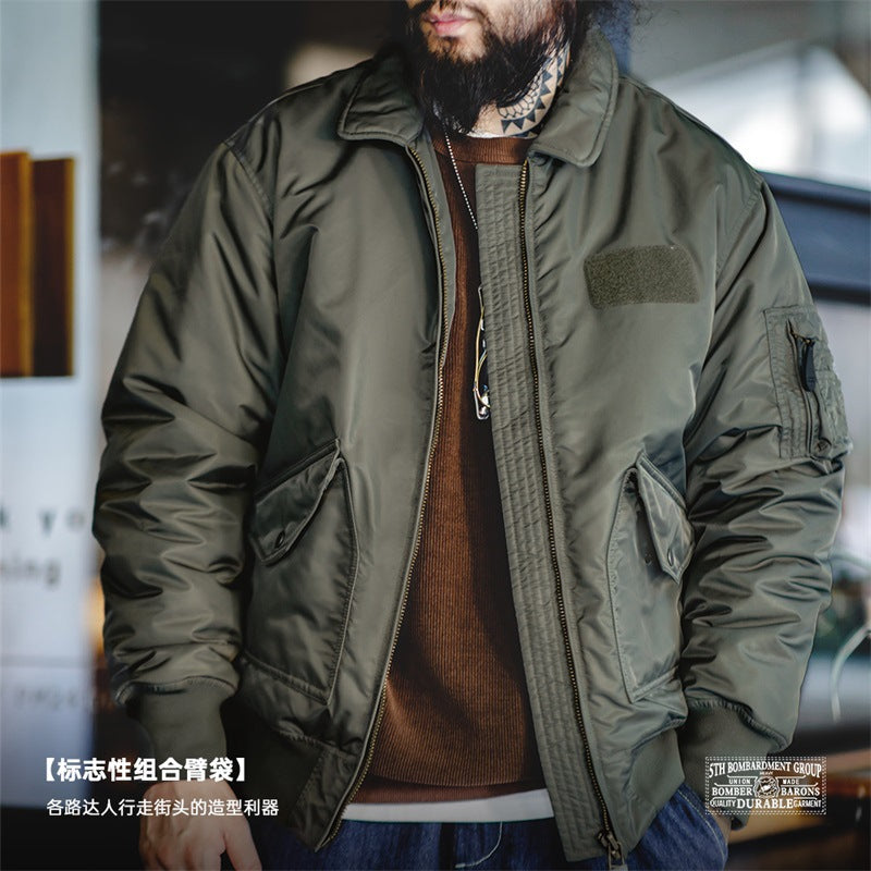 Retro Pilotenjacke für Herren – Bild 6 | LuxeStyle