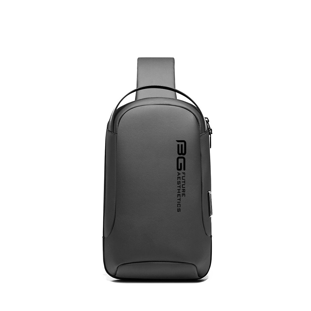 Schultertasche Business mit USB-Anschluss – Bild 8 | LuxeStyle
