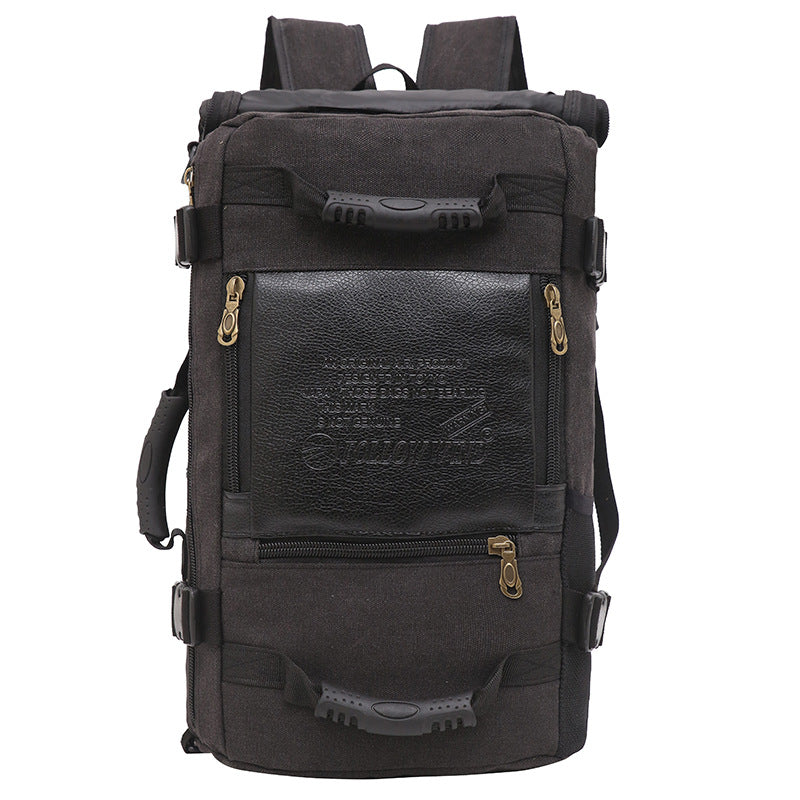 Canvas Rucksack für Reisen und Laptop – Bild 7 | LuxeStyle