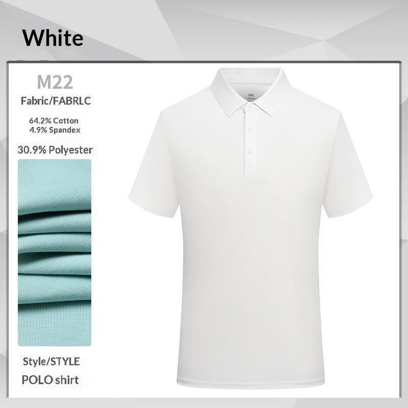 Polo-Shirt aus merzerisierter Baumwolle