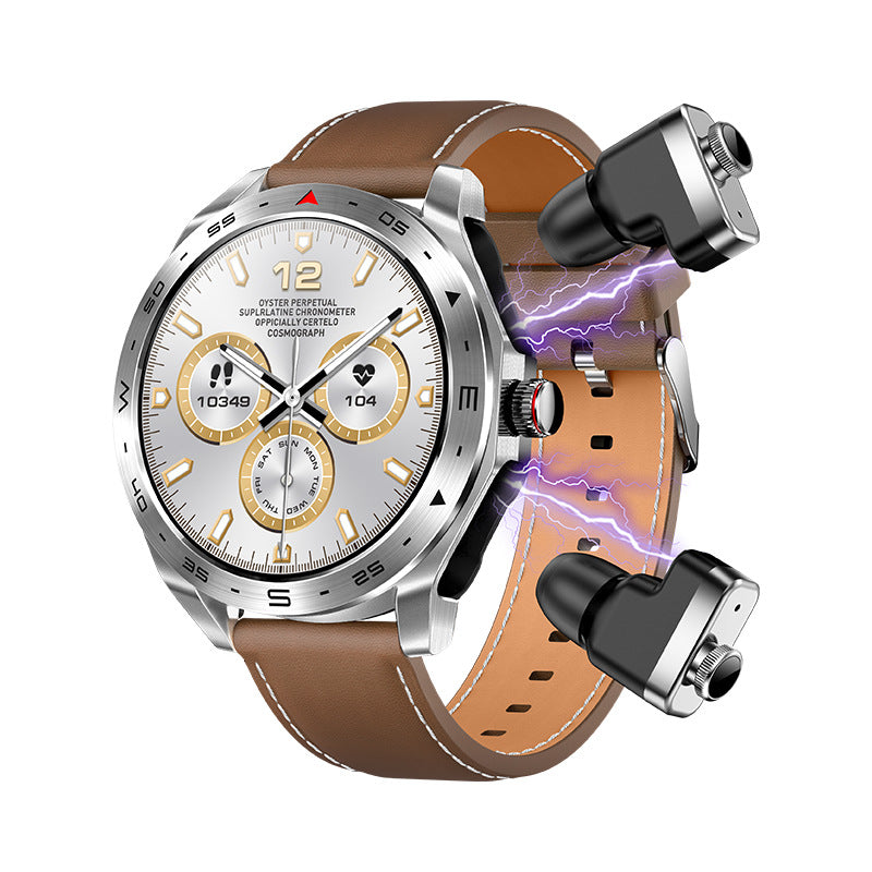 T95 Smart TWS 2-in-1 Bluetooth Gesundheits-Watch