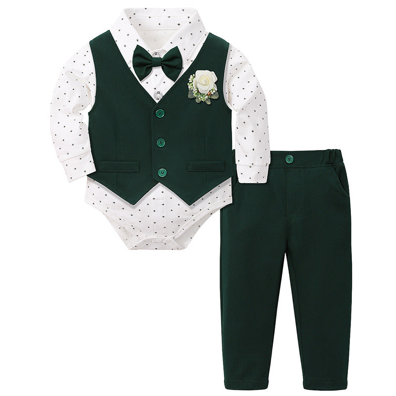Baby Anzug Set mit Fliege – Bild 10 | LuxeStyle