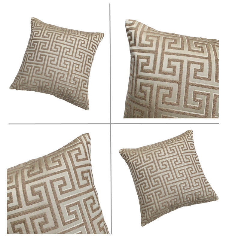 Jacquard Chenille Kissenbezug