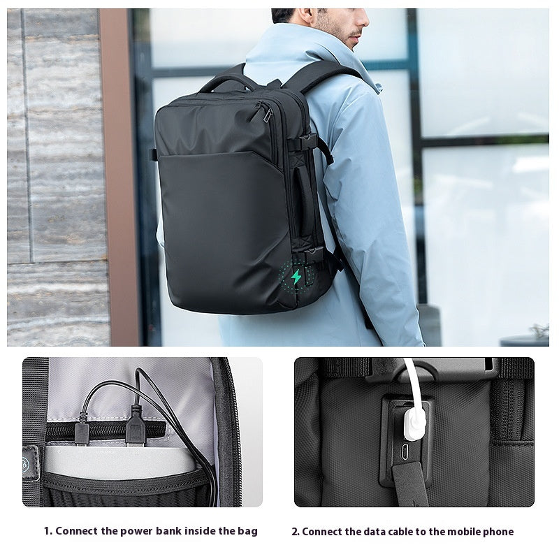 Business-Rucksack mit 20-35L Kapazität – Bild 2 | LuxeStyle