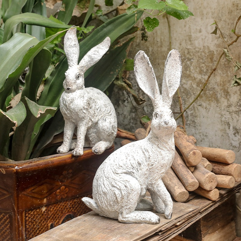 Hasen-Dekoration für Garten & Hof, 2er-Set – Bild 13 | LuxeStyle