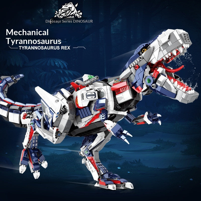 Mechanischer Dino-Bausatz