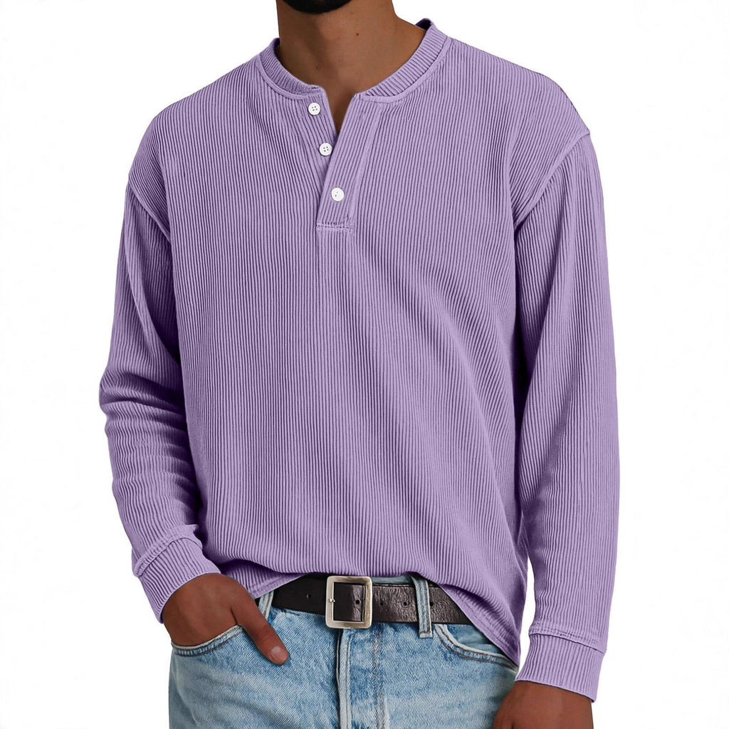 Langarm-Pullover aus Baumwolle – Bild 8 | LuxeStyle
