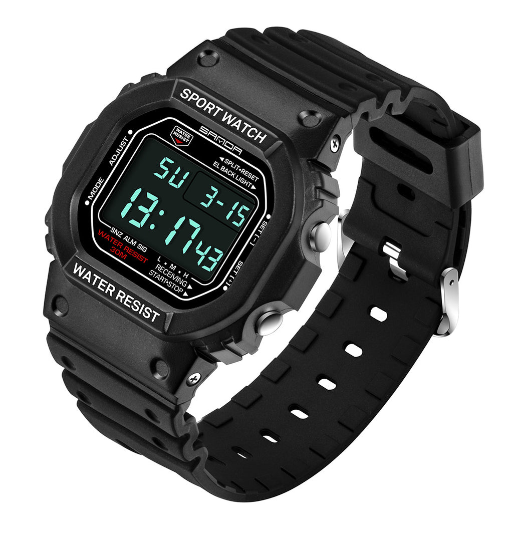 Wasserdichte Leuchtende Armbanduhr – Ansicht 2