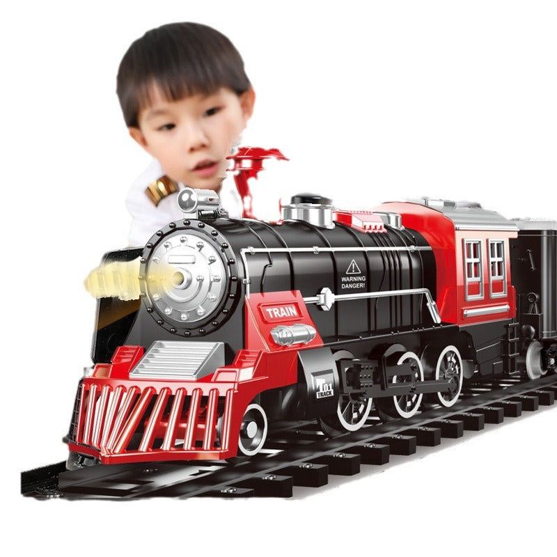 Elektrische Dampflokomotive für Kinder